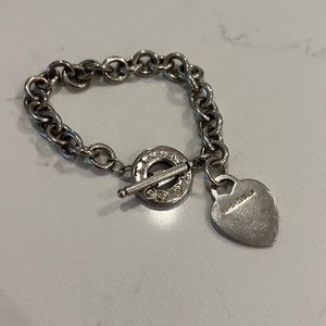 Tiffany Heart Tag Toggle Bracelet